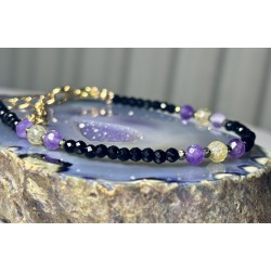 Ametyst cytryn hematyt Spinel Złoto kc gold