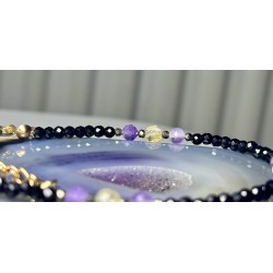 Ametyst cytryn hematyt Spinel Złoto kc gold