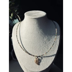 Piasek pustyni agat naszyjnik hoker z kamieni naturalnych