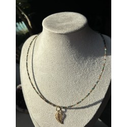 Piasek pustyni agat naszyjnik hoker z kamieni naturalnych