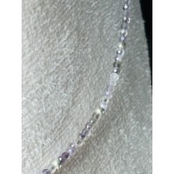 Ametyst liliowy kamień naturalny hoker naszyjnik z ametystu